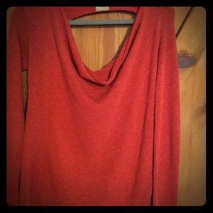 Burnt Orange Daytrip sweater—Medium